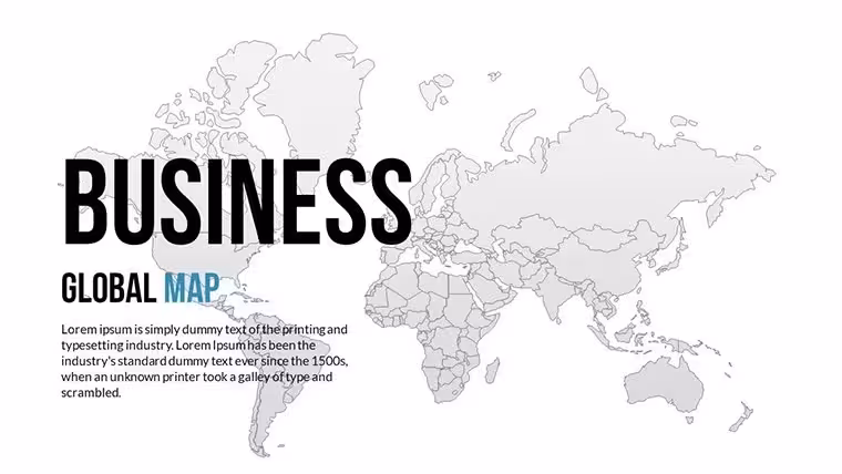 Global World Keynote Map Presentation: Your Passport to Worldwide Impact