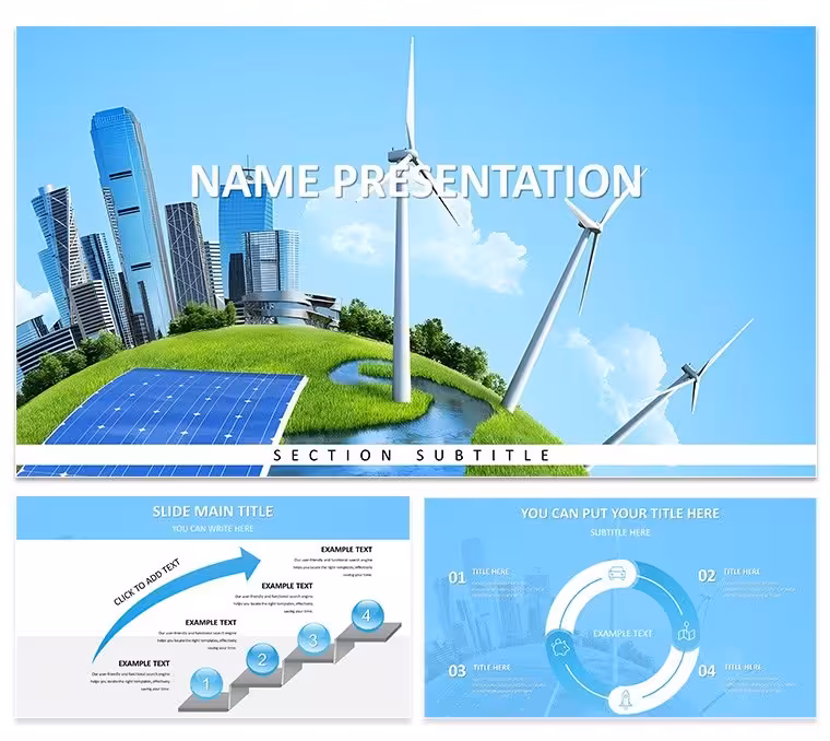 Renewable Energy Investment Diagrams - Editable PPTX | ImagineLayout