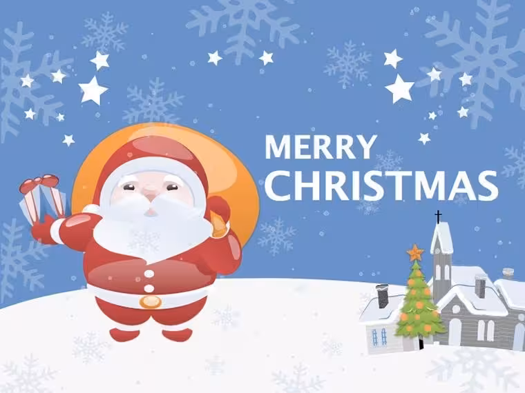 Merry Christmas Keynote Diagrams