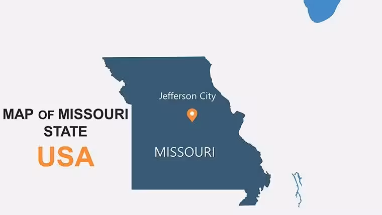 Missouri Keynote Maps Template: Gateway to Midwestern Mastery