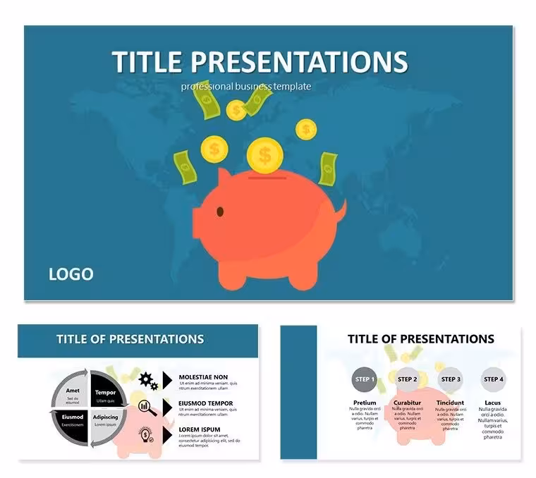 Financial Presentation with Accounting for Private Companies PowerPoint Template