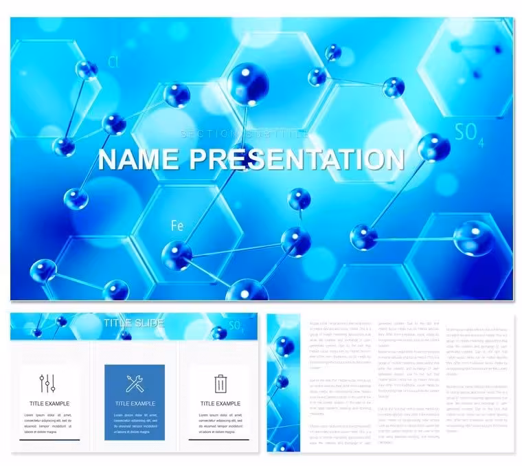 Background Chemistry PowerPoint Presentation Template