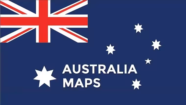 Australia Keynote Maps Template - Editable & Professional