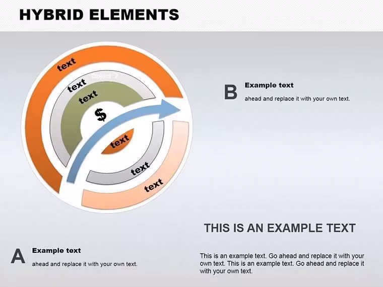 Hybrid Elements PowerPoint Charts Template