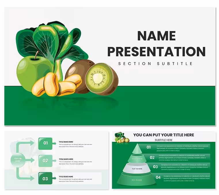 Vitamin K Foods Keynote Template