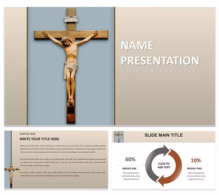 Divine Inspiration PowerPoint Template - Download Presentation