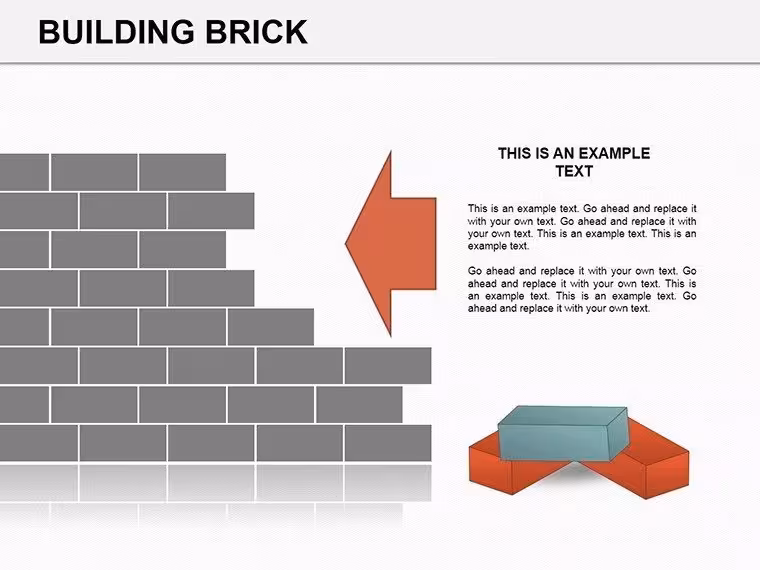 Building Bricks PowerPoint Charts Template: Construct Narratives That Last