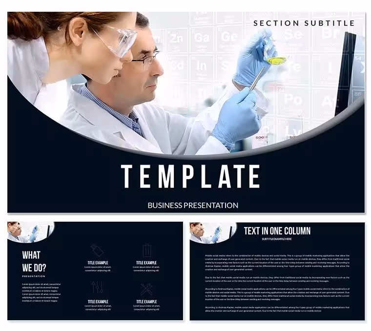 Laboratory Diagnosis PowerPoint templates