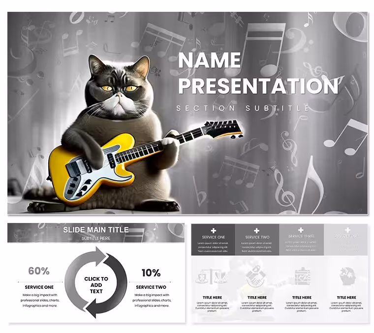 Music PowerPoint Template: Hit the Right Notes Visually