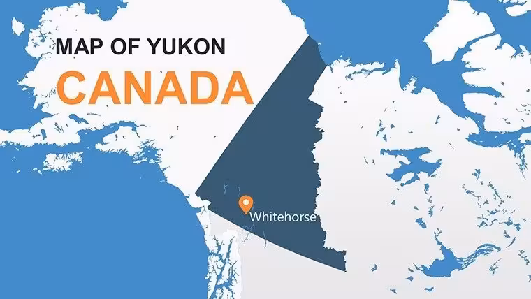 Yukon Canada Maps: PowerPoint Template Download