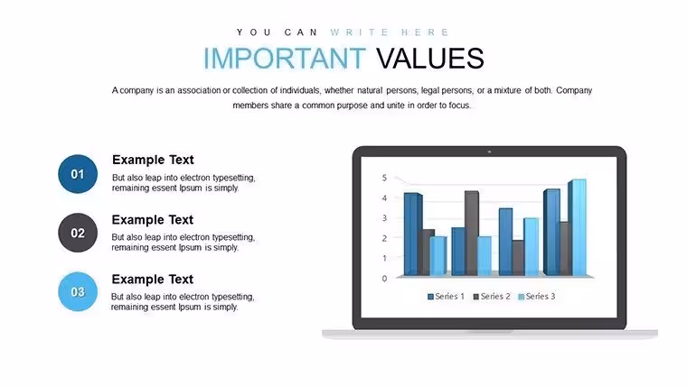 Modern Professional PowerPoint Charts Template for Relationships