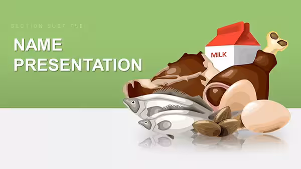 Healthy Food PowerPoint Template: Ignite Wellness Conversations