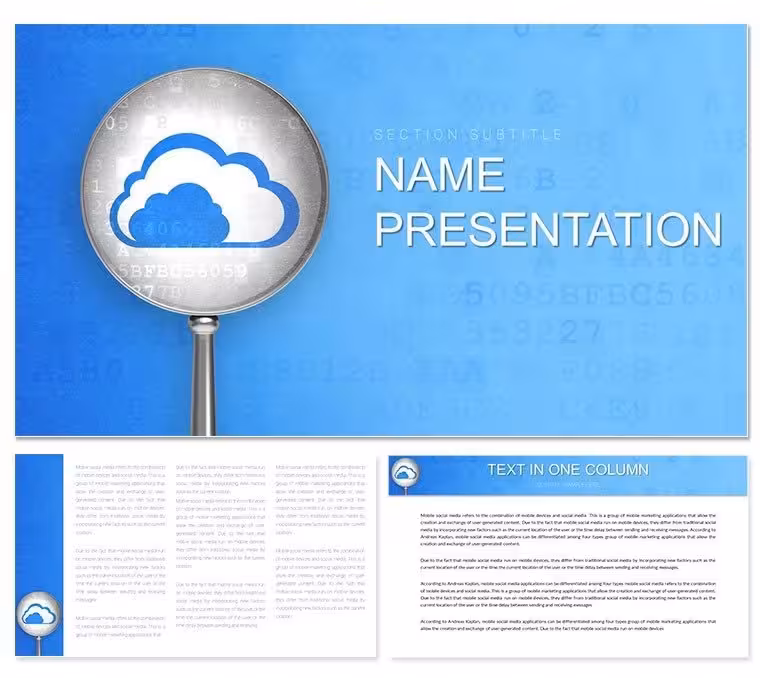 Cloud Security Keynote Template: Fortify Your Digital Defenses