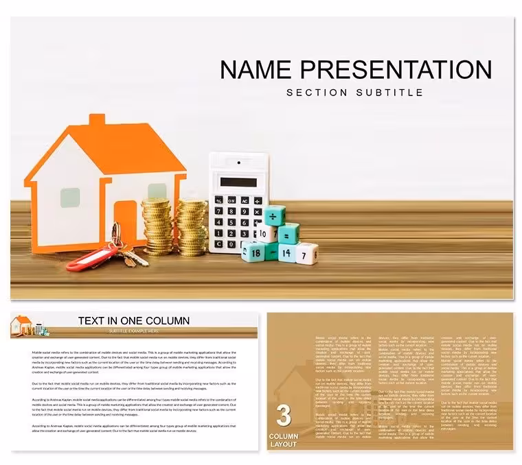 House Price Diagrams - Editable PPTX | ImagineLayout