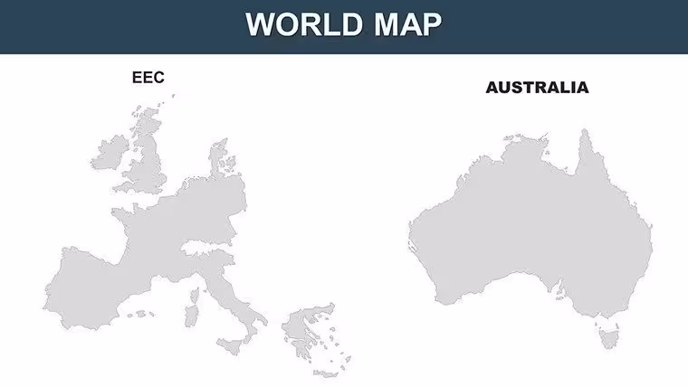 Israel World PowerPoint maps