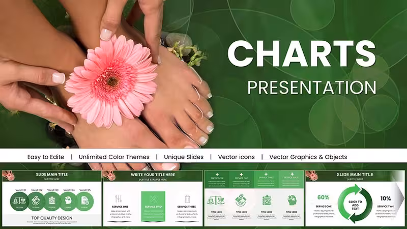 Spa Treatments PowerPoint Charts Presentation