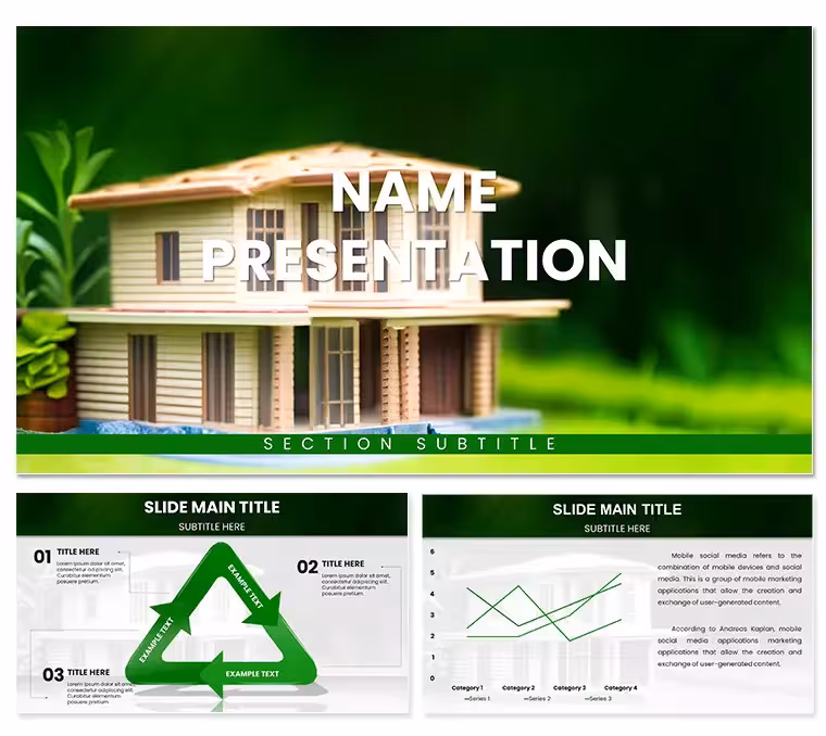 Powerful House Rent and Sale PowerPoint Template | Presentation