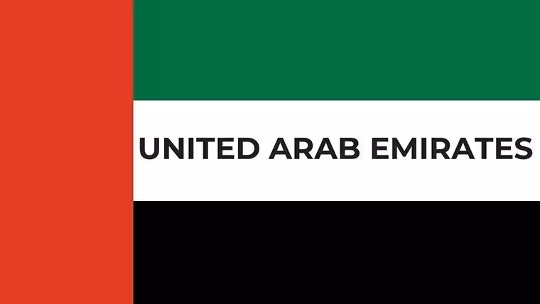 Sand to Strategy: UAE PowerPoint Maps Template Mastery