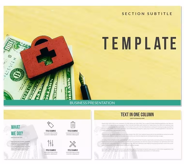 Paying for Treatment PowerPoint Templates