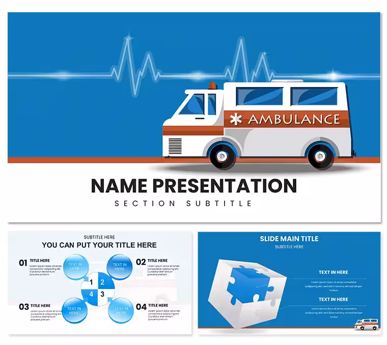 Ambulance PowerPoint Template