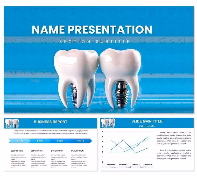 Dental Implant Keynote Template