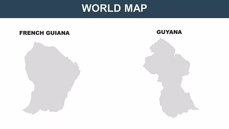 Luxembourg World PowerPoint maps