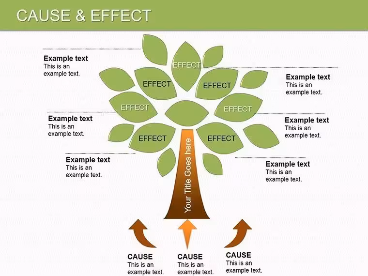 Cause and Effect PowerPoint Diagrams Template