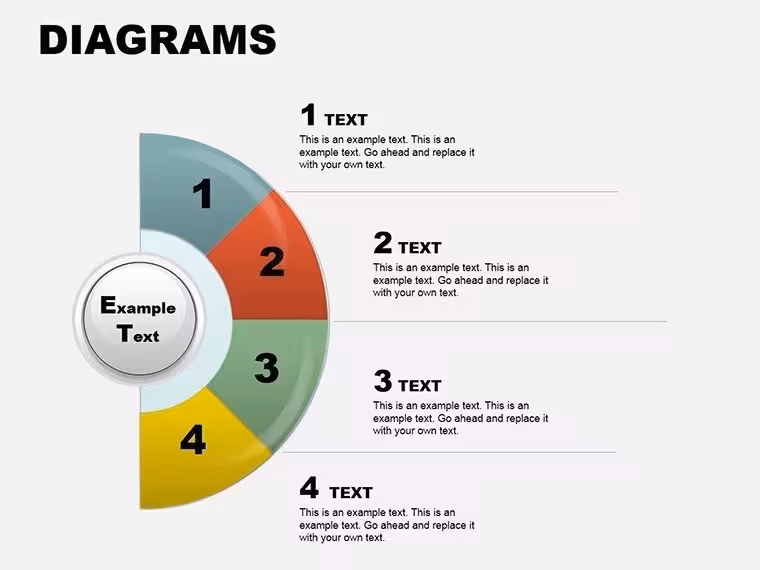 Fully Editable Cycle, Pyramid, Arrow, Pie & Puzzle PowerPoint Diagram Templates - 11 Slides | Instant Download