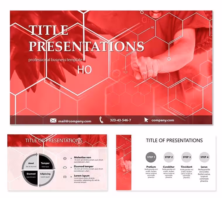 Medical Studies of Disease PowerPoint templates