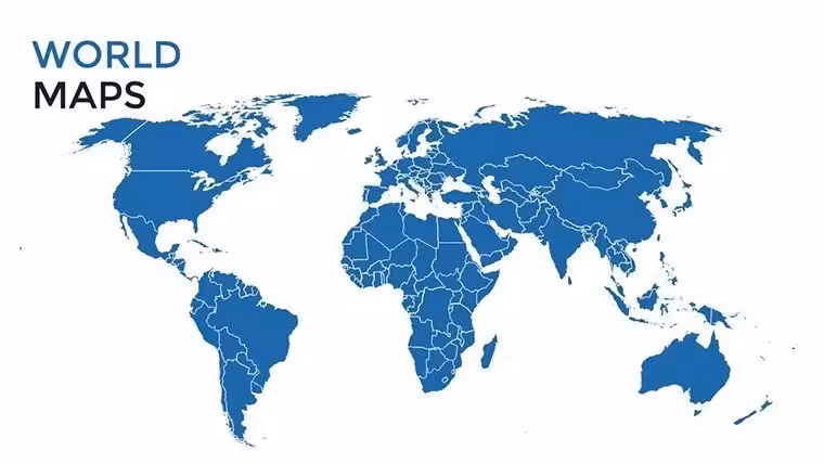 World PowerPoint Maps Templates - Slide6
