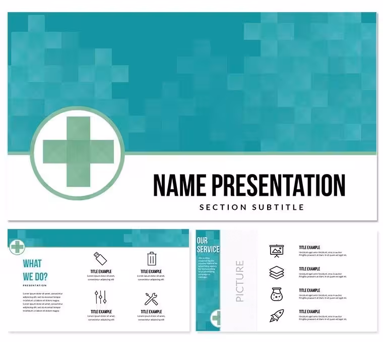 Medical Symbol PowerPoint template