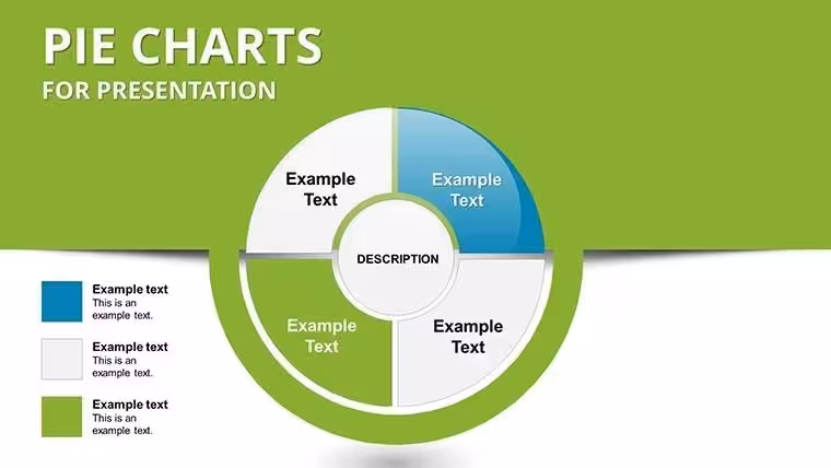 Cycle Pie PowerPoint Charts Template: Spin Cycles into Stories