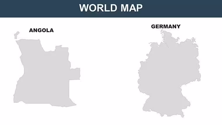 World : Spain PowerPoint maps