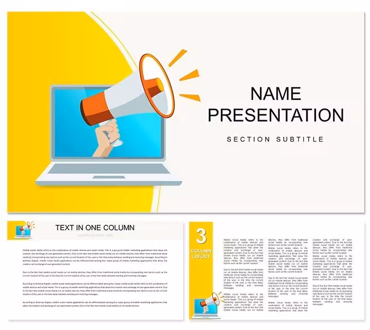 Internet Providers PowerPoint Template: Download PPT