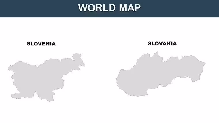 World : Central African Republic PowerPoint maps