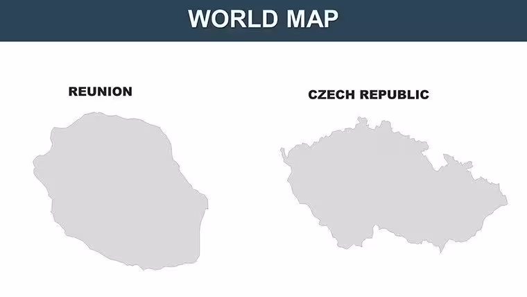 World : Burkina Faso PowerPoint maps