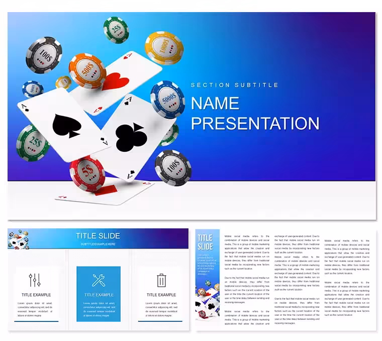 Casino Games PowerPoint Template