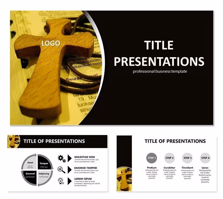 Pectoral Cross PowerPoint templates