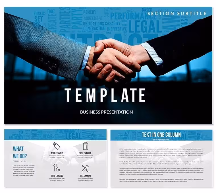 Business Relationship PowerPoint templates