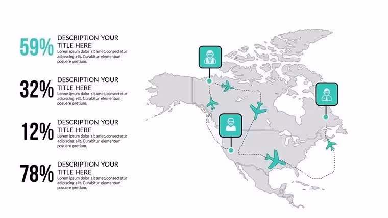 Worldwide vector maps for PowerPoint Presentation - Slide3