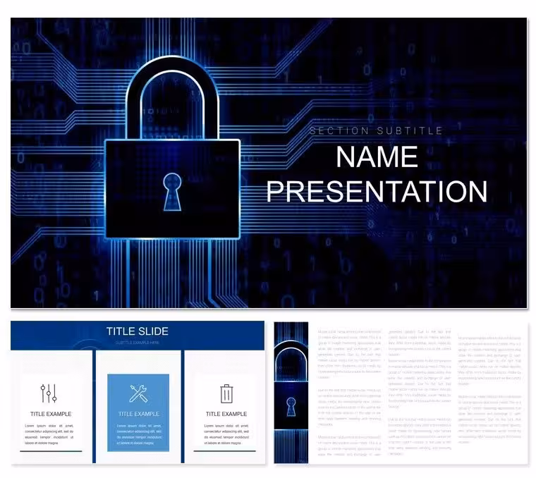 Privacy and Information Control PowerPoint Template