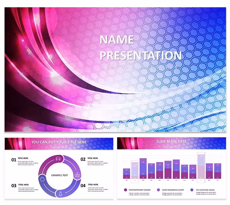 Abstract Project Proposal Keynote Template: Ignite Creativity