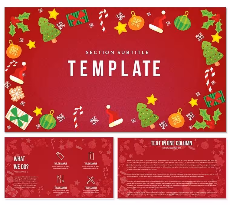 Christmas Album PowerPoint Templates