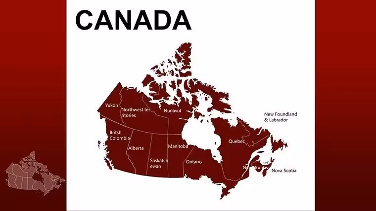 Canada Provinces Keynote Maps: Bring Geographic Data to Life