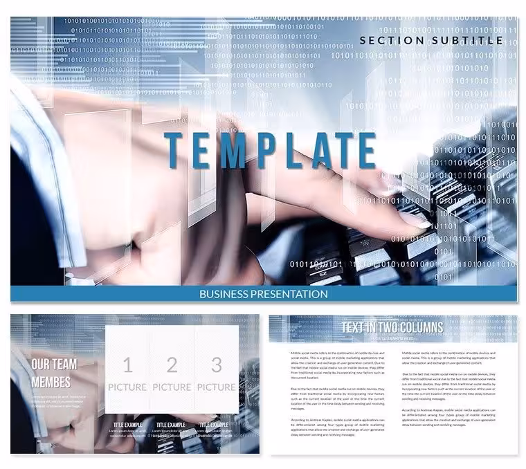 Work Environment PowerPoint templates Presentation