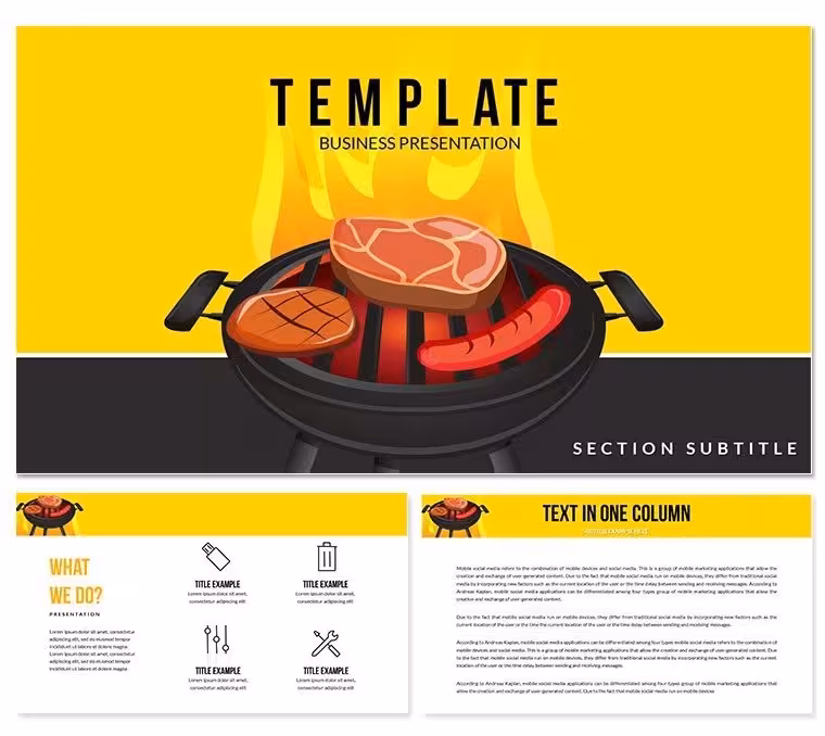 Grill PowerPoint templates