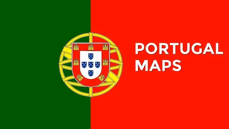 Portugal Keynote Maps Template Presentation
