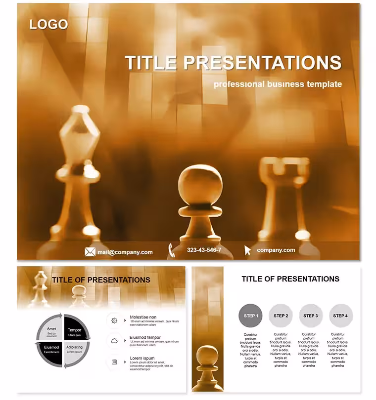 Strategic Business PowerPoint Template