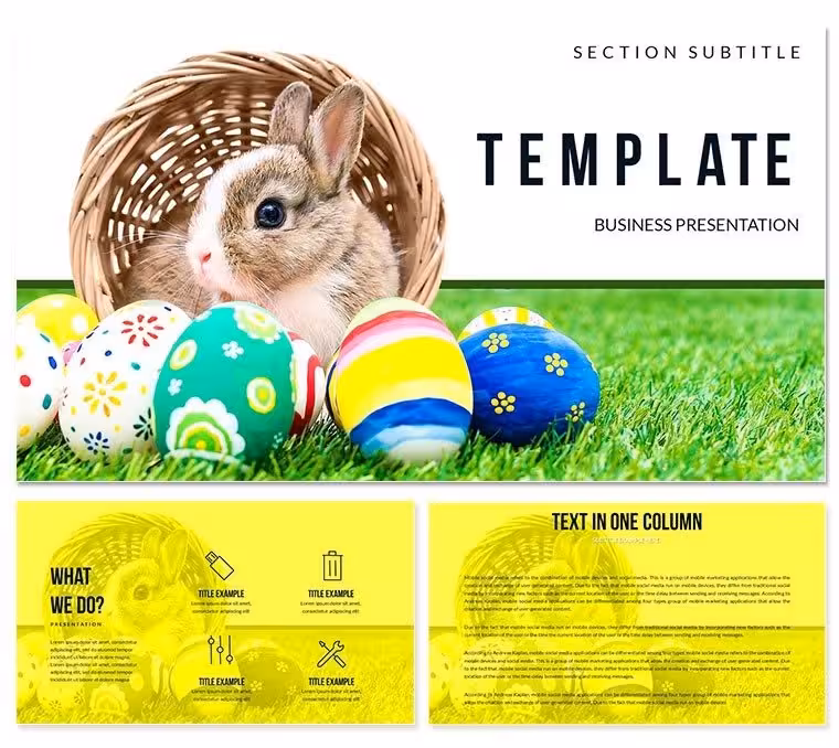 Easter Bunny PowerPoint templates