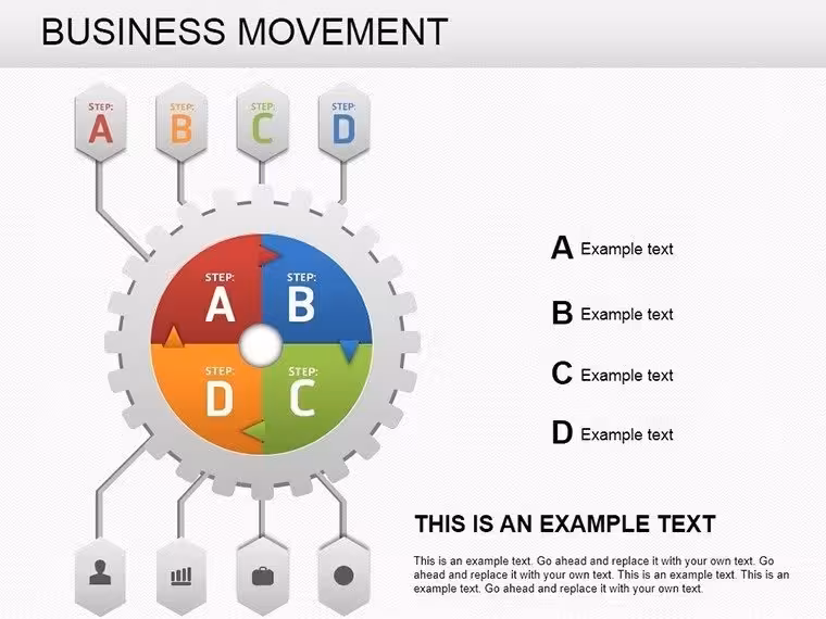 Business Movement PowerPoint Charts Template: Download PPTX